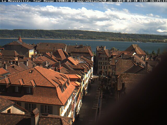 Image actuelle Webcam La Neuveville